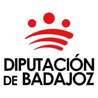 Logotipo de la Diputación de Badajoz