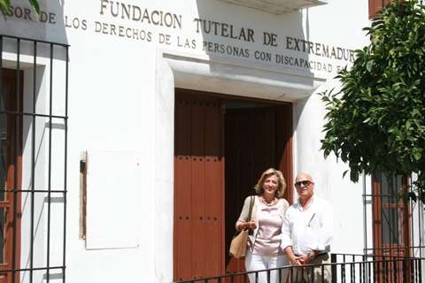 Cristina Herrera y José Condiño