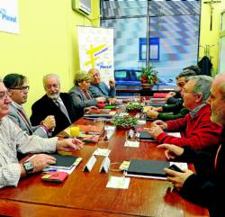 En la imagen, reunión del Patronato de la Fundación Placeat